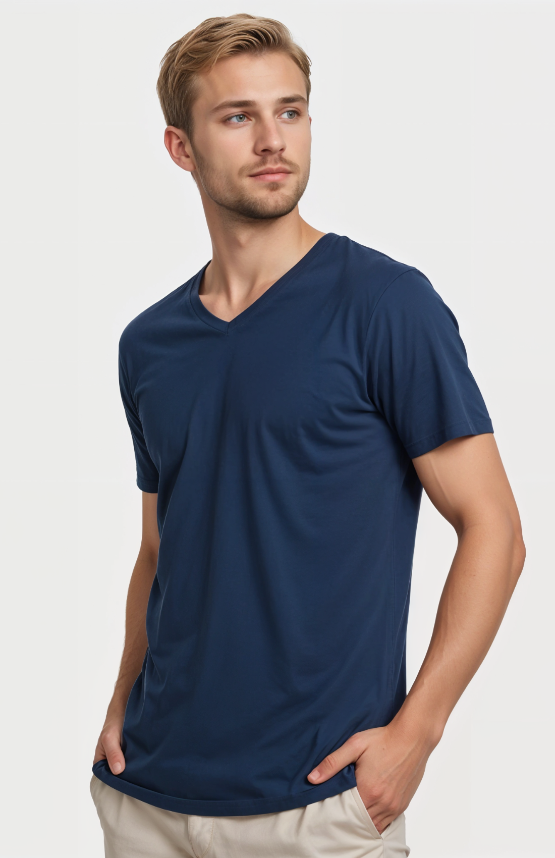 Tech T-shirt® - Sweat Proof V-Neck T-shirt For Men
