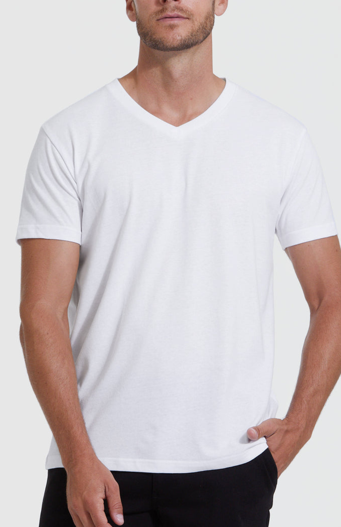 Tech T-shirt® - Sweat Proof V-Neck T-shirt For Men