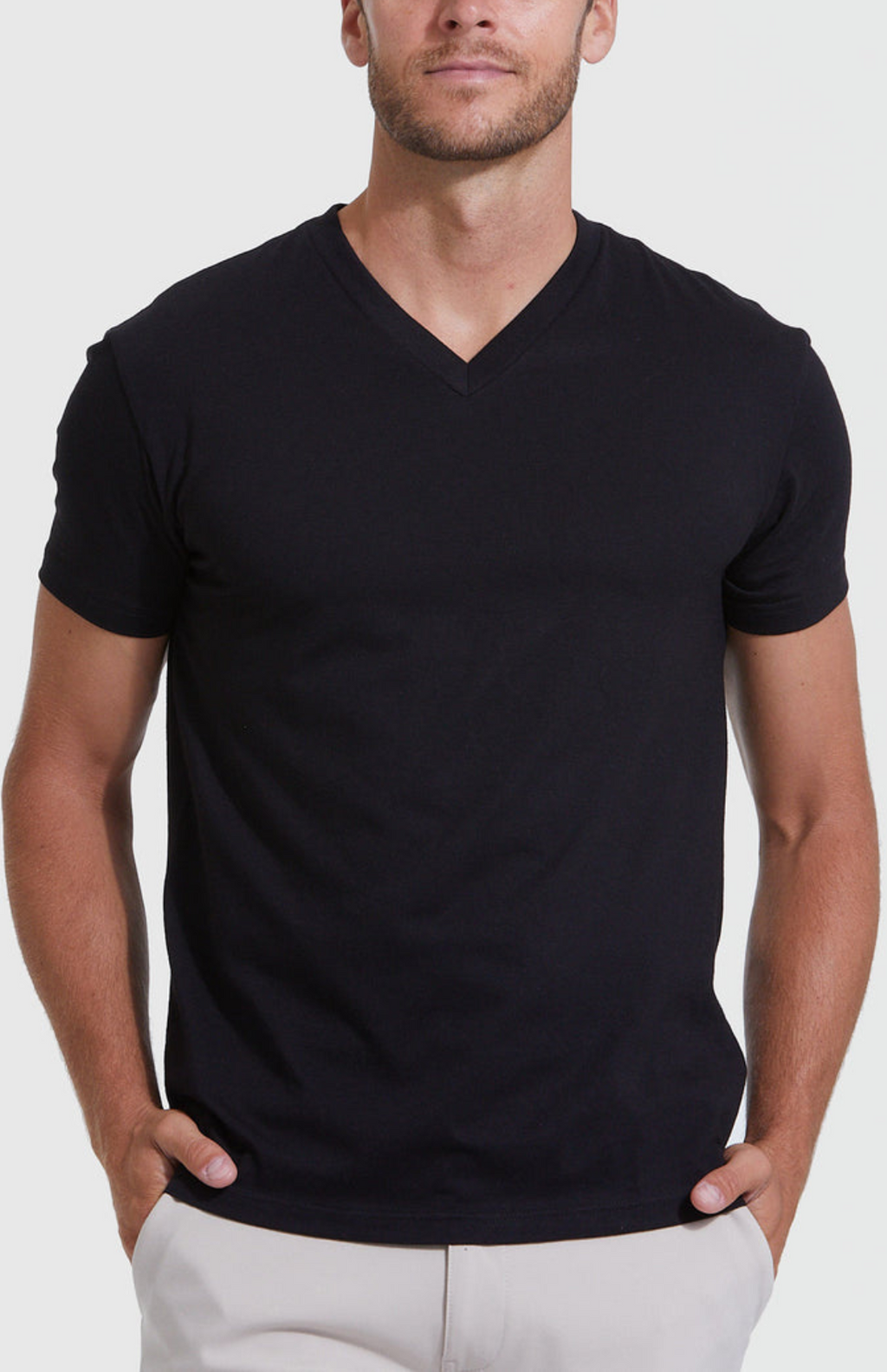 Tech T-shirt® - Sweat Proof V-Neck T-shirt For Men