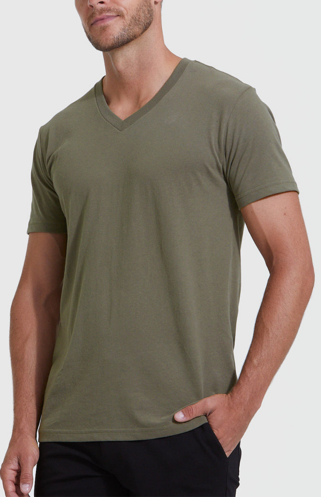 Tech T-shirt® - Sweat Proof V-Neck T-shirt For Men