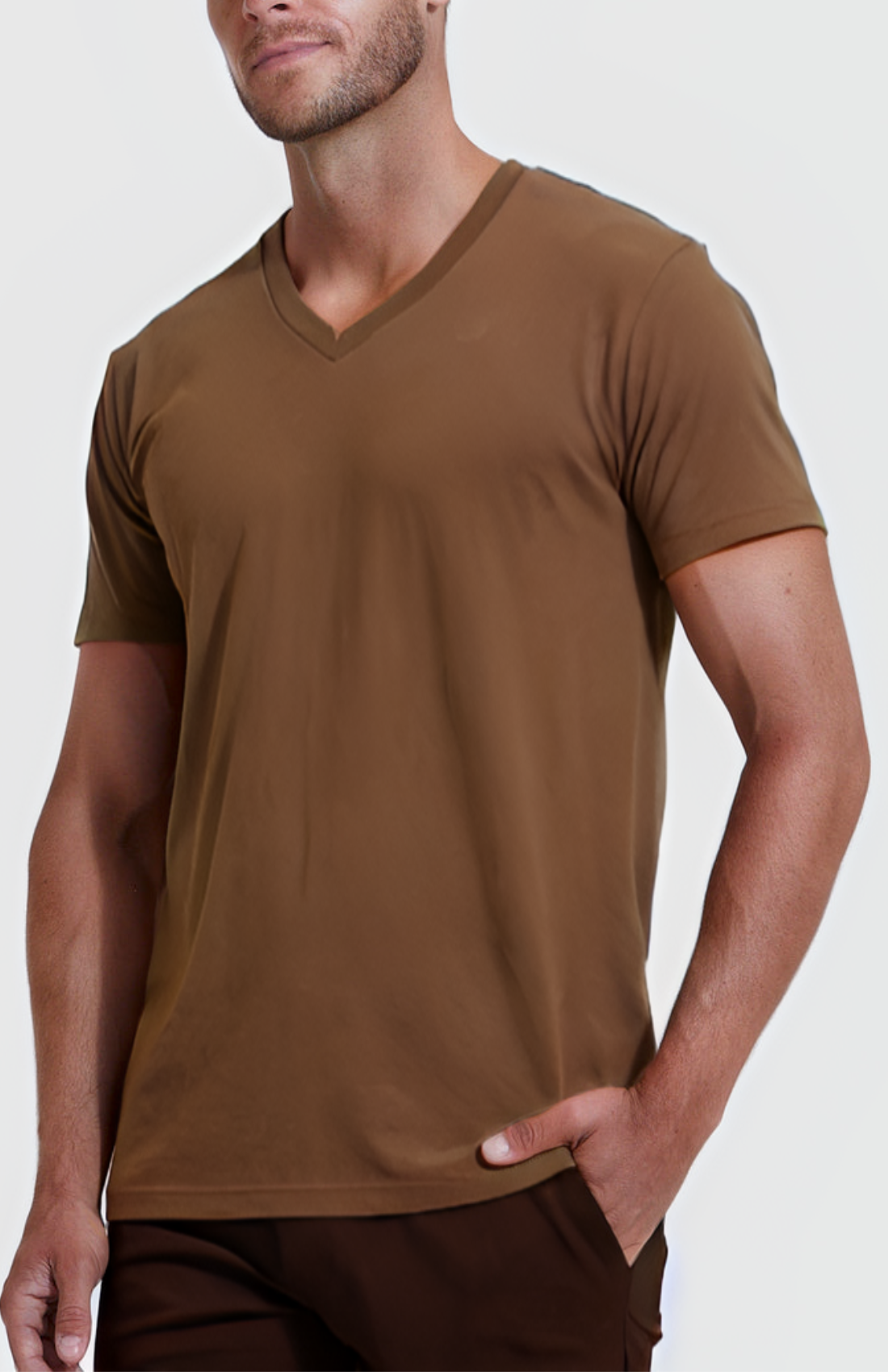 Tech T-shirt® - Sweat Proof V-Neck T-shirt For Men