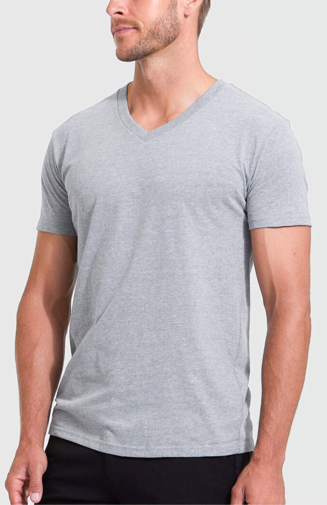 Tech T-shirt® - Sweat Proof V-Neck T-shirt For Men