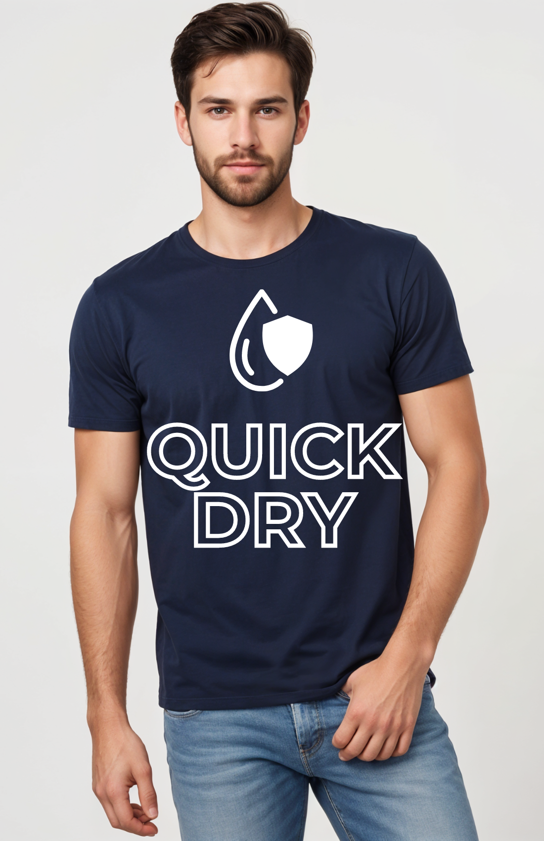 Pack 3 Tech T-shirts® - Sweat Proof Crewneck T-shirt For Men